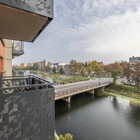 Blisko Starego Miasta Z Widokiem Na Motlawe Apartament Gdańsk