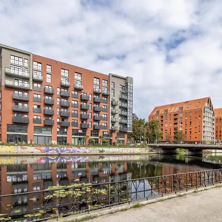 Apartament Blisko Starego Miasta Z Widokiem Na Motlawe Gdańsk